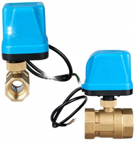 ELEKTROZAWÓR KULOWY 1/2'' 230 V DN15 silownik WODY