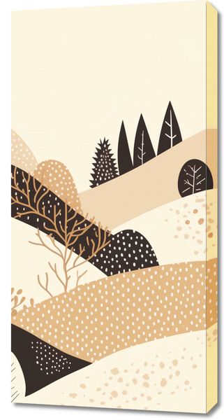Obraz 50x100cm Jesień w Wzgórzach zdjęcie 1