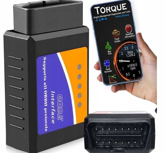 INTERFEJS DIAGNOSTYCZNY BLUETOOTH BT SKANER OBD2 zdjęcie 2