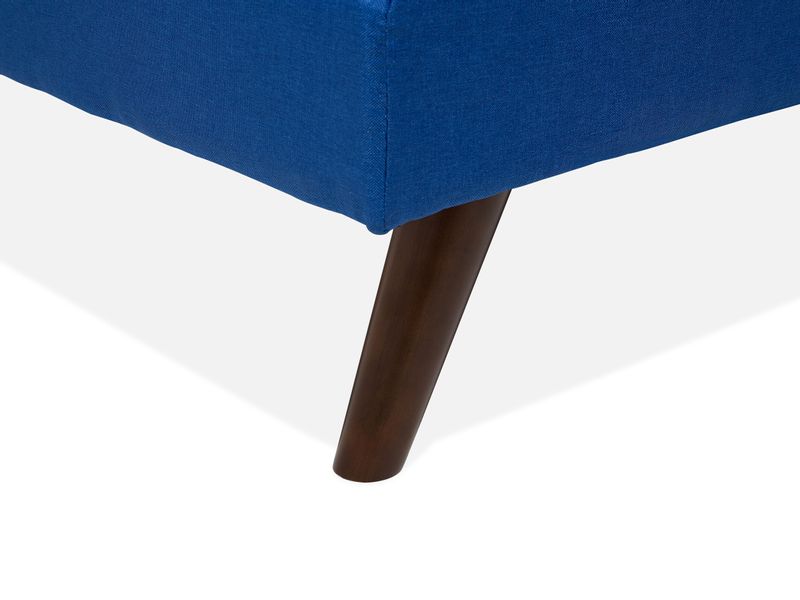 Sofa rozkładana niebieska RONNE zdjęcie 6