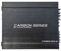 2 x Audio System Carbon 500.1D Wzmacniacz samochodowy Monoblok 500W z pilot
