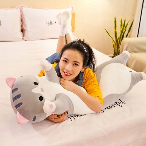 PODUSZKA 130 CMPLUSZOWY KOTEK PLUSZOWA MASKOTKA KOT PLUSZAK na Arena.pl