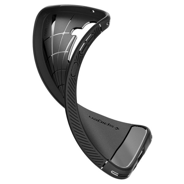 SPIGEN RUGGED ARMOR GALAXY A55 5G MATTE BLACK zdjęcie 10