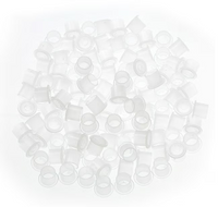 KUBECZKI na tusz na pigment na podstawce do tatuażu 50 szt Duże L TATTOO