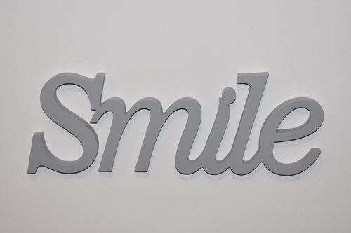 Napis 3D Smile na Arena.pl