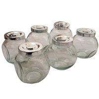 Przezroczyste Szklane Słoiki Do Przechowywania