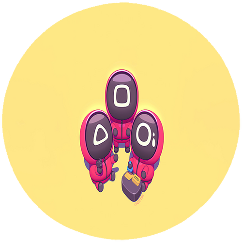 Podkładka pod myszkę Squid Game na Arena.pl