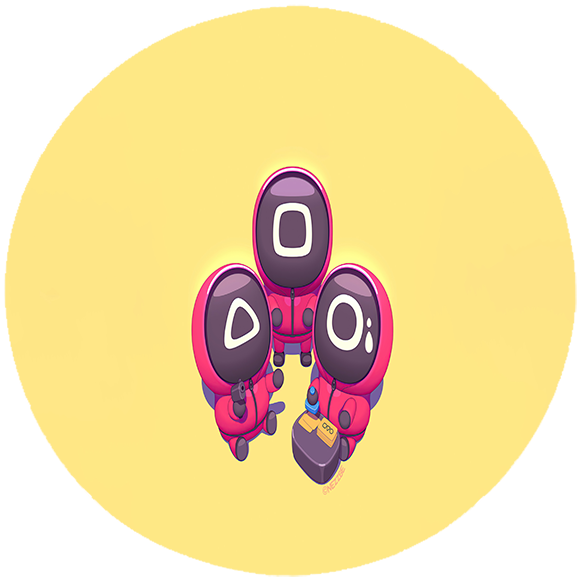 Podkładka pod myszkę Squid Game zdjęcie 2