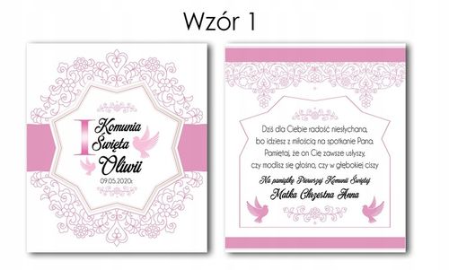 PAMIĄTKA PIERWSZEJ KOMUNII ŚWIĘTEJ PREZENT NA KOMUNIĘ PUDEŁKO UPOMINEK na Arena.pl