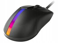 MYSZ PRZEWODOWA MYSZKA OPTYCZNA USB GAMINGOWA 12000 DPI RGB DLA GRACZY LED