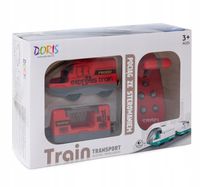 Pociąg zdalnie sterowany lokomotywa kolejka elektryczna + panel sterowania