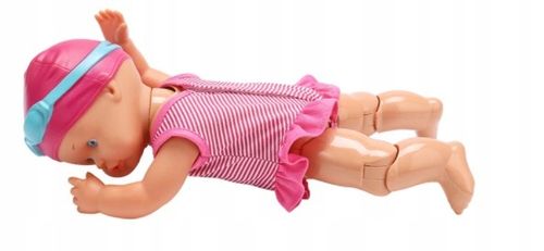 LALKA BOBAS PŁYWAJĄCA DO KĄPIELI RUCHOME STAWY WODOODPORNA DO WODY na Arena.pl