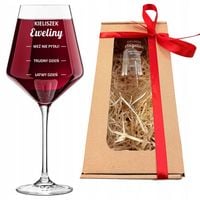 KIELISZEK DO WINA Z GRAWEREM prezent dla żony dziewczyny kobiety mamy 18-99