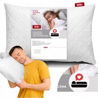 Poduszka 40x60 Pikowana Antyalergiczna Biała z suwakiem produkt Polski
