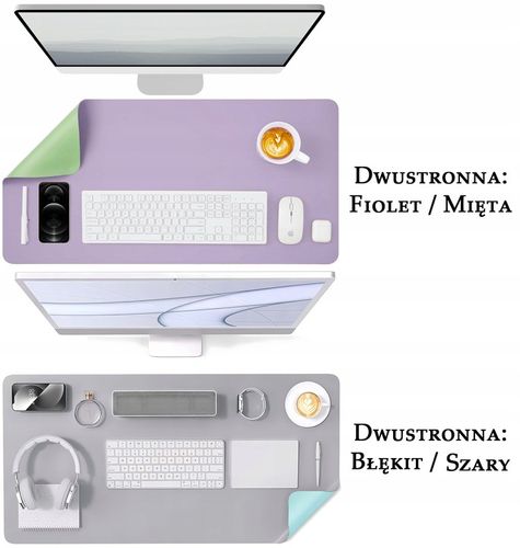 MATA OCHRONNA PODKŁADKA NA BIURKO STÓŁ BLAT 40x80 na Arena.pl