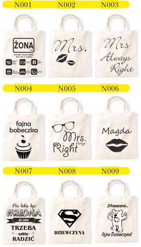 prezent dla BABCI dzień kobiet EKO TORBA NA ZAKUPY na Arena.pl