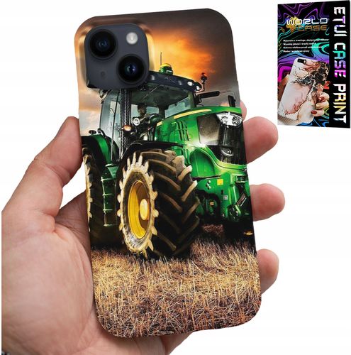 ETUI DO IPHONE 15 - TRAKTOR CIĄGNIK ROLNICZY FARMA + SZKŁO na Arena.pl