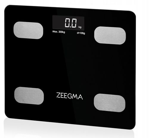 INTELIGENTNA WAGA ŁAZIENKOWA BLUETOOTH ANALITYCZNA APLIKACJA ZEEGMA 17W1 na Arena.pl