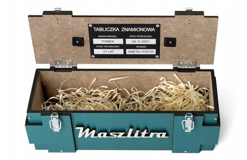 Prezent na 18-99 urodziny dla Taty Kolegi skrzynka na alkohol Maszlitra na Arena.pl