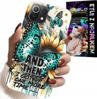 ETUI DO XIAOMI MI 11 LITE - AND THEN I GOT UP, KOBIECE WZORY + FOLIA