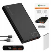 Powerbank Navitel PWR10 AL BLACK 10000 mAh USB