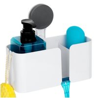 Półka Łazienkowa na Przyssawki Ścienna pod Prysznic na Kosmetyki Akcesoria