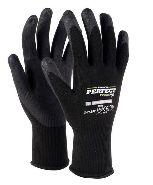 Rękawice nylonowe NITRILE FLEX FOAM eozmiar 9" S-76405 STALCO zdjęcie 1