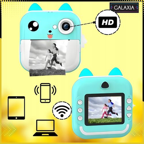 MINI DRUKARKA DRUKUŚ TERMICZNA APARAT NATYCHMIASTOWY DLA DZIECI i 11 ROLEK na Arena.pl