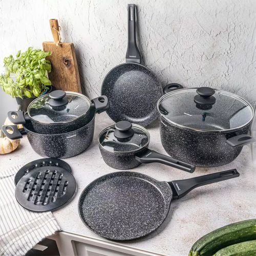 zestaw 12 elem. garnków marmurkowych klausberg kb-7658 na Arena.pl