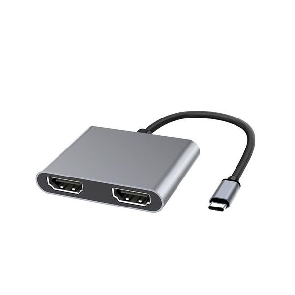 MicroConnect USB-C to HDMI X2 Female zdjęcie 1