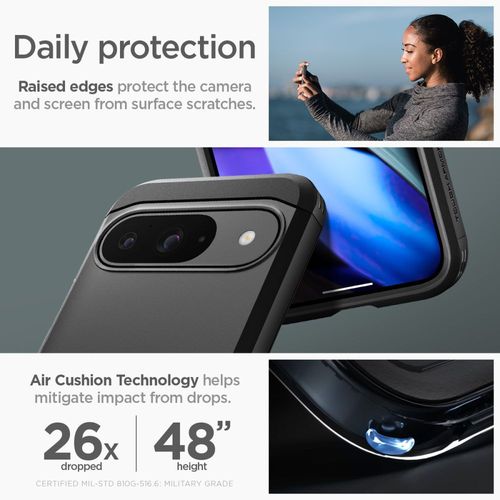 spigen tough armor google pixel 9 / 9 pro black na Arena.pl