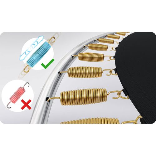 Trampolina ogrodowa profilowana 10ft/312cmz siatką wewnętrzną Neo-Sport na Arena.pl