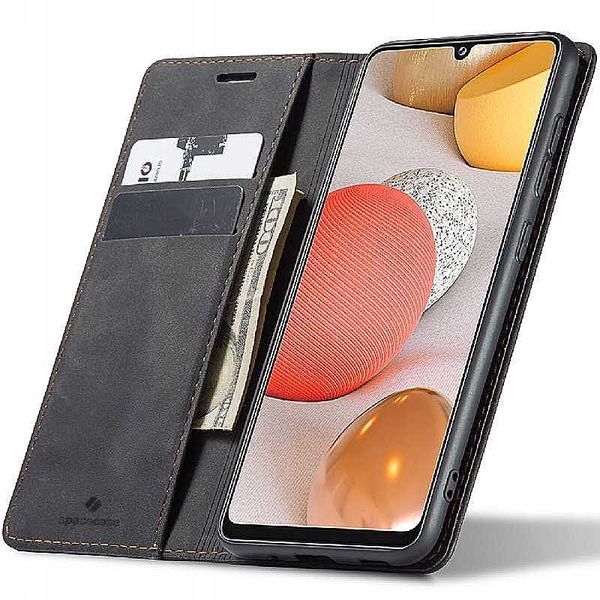 Spacecase Wallet Galaxy A42 5G Czarny zdjęcie 1