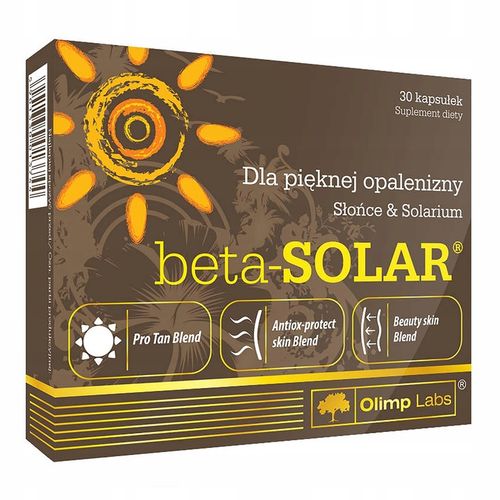 Suplement diety Olimp Labs Beta-Solar 30 kapsułek na Arena.pl