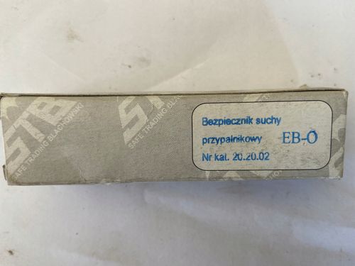 Bezpiecznik przypalnikowy EB-O Tlen STB na Arena.pl