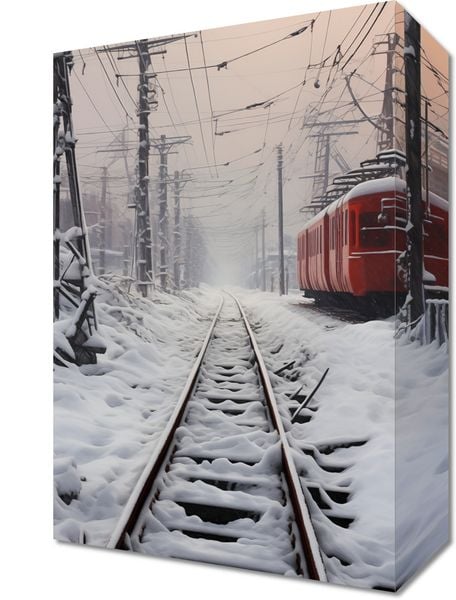 Obraz 20x30cm Podróż po Torach zdjęcie 1