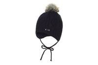 BROEL VIDAR czapka dla chłopca na zimę granat 37-39