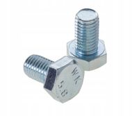 2szt ŚRUBY METRYCZNE M12x25mm OCYNK KL 5.8 DIN931