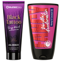 Supertan Black Tattoo + Wild Tan Fancy Vanilla Gratis