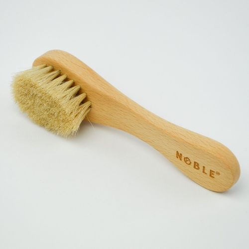 Szczotka naturalna z konia do masażu na sucho twarzy dekoltu biustu na Arena.pl