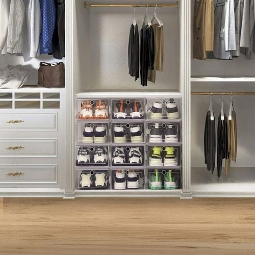 Pudełka na buty organizer szafka stojak pojemnik na obuwie x10 szt z na Arena.pl