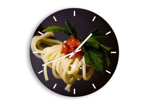 Zegar Ścienny - Spaghetti Sos  - 30X30 Cm - C3Ar30X30-1307 na Arena.pl