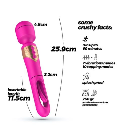 crushious big ben dual massager with flicker na Arena.pl