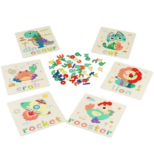 DLA DZIECI PUZZLE ALFABETYCZNE GRA na Arena.pl
