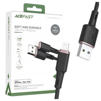 Acefast kabel MFI USB Typ C - Lightning 1,2m, 30W, 3A czarny (C2-01 black)