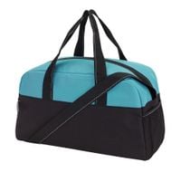Sportowa torba, FITNESS, Czarny/Turkusowy