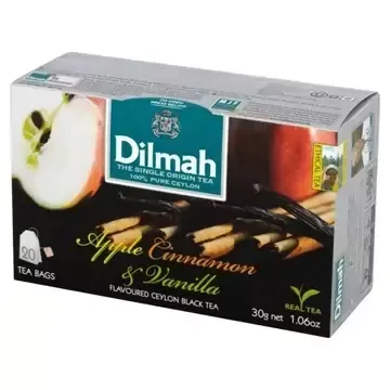 DILMAH HERBATA OWOCOWA APPLE CINNAMON & VANILLA 20TB na Arena.pl
