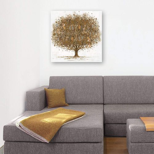 Ręcznie malowany obraz na płótnie 80x80 cm na Arena.pl