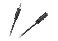 KPO2744-1,8 Kabel JACK 3,5 wtyk - gniazdo 1,8m