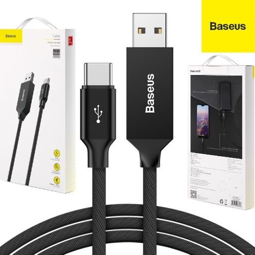 Baseus kabel USB-C typ C NYLONOWY 5m 3A na Arena.pl